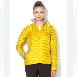 THE NORTH FACE Yellow Down 700 tonnero dandelion thunder JACKET